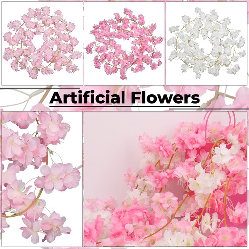 Artificial cherry rattan - 2x,