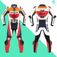 Custom Repsol Bike Leathers