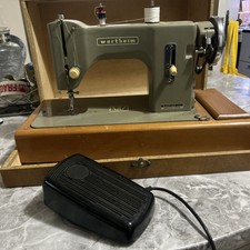 Wertheim Rapida Electric Industrial Heavy Duty Sewing Machine Rare Vintage