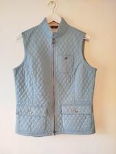 Barbour Brush Gilet Vest Size Uk 16 Great Condition Lovely Blue ￼