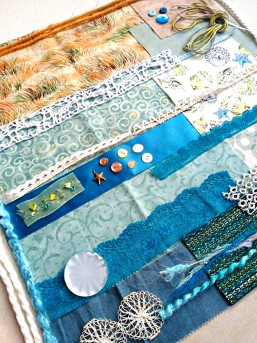 Slow stitching bundle seaside - slow,