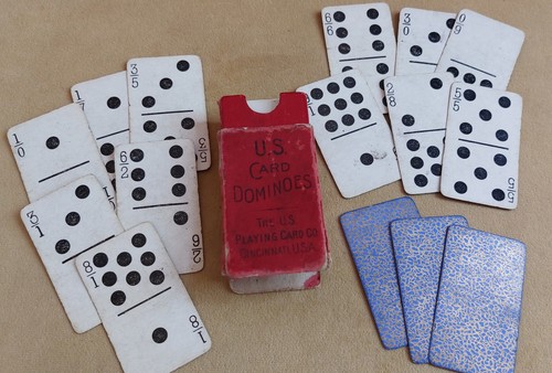 Antique playing card - us,