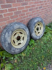 2 x Falken Wildpeak A/T Tyres 205/80 R16 on Land Rover Discovery 1 Steel Wheels