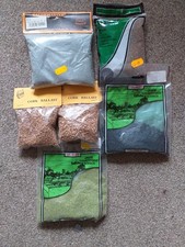 MODEL RAILWAYS / SCENERY / BALLAST / COAL / PASTURE ETC (1)