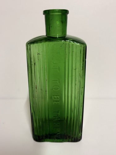 Antique victorian green glass - victorian,