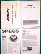 Rare Peavey Black Widow Speaker Data/Thiele-Small Parameters/Retail/Trade Prices