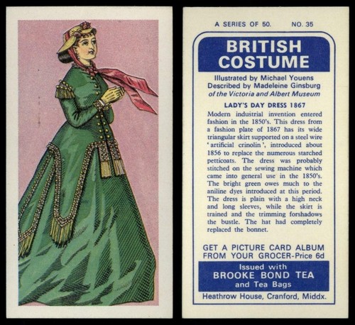 Lady day dress 1867 - day,