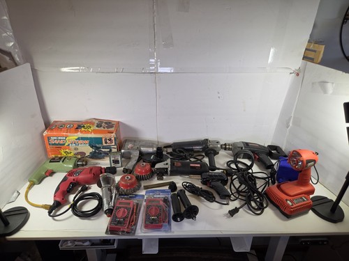 Vintage power tools lot - power,