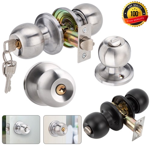 Round door knobs with - door,