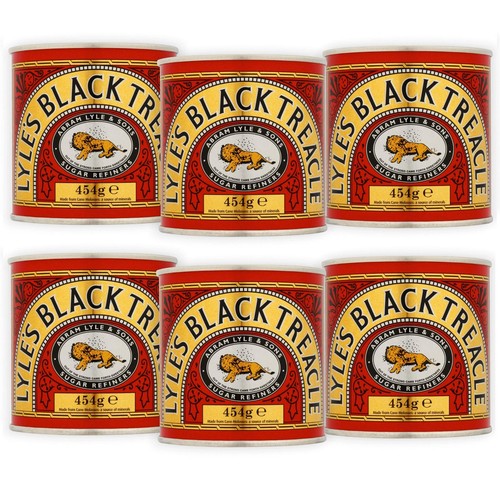 Lyle black treacle syrup tin - lyle's,