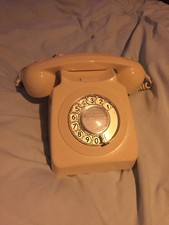 Vintage BT 8746G Rotary Dial Telephone | 1980s British Telecom Retro Classic