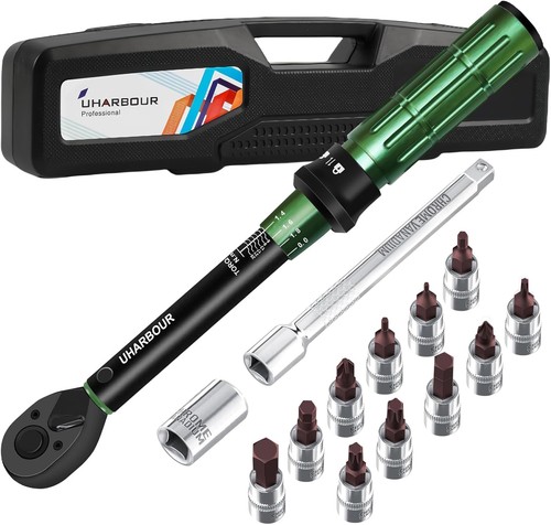 Torque wrench set - wrench, 3-25nm