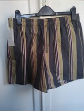 Zara Striped Retro Swim