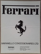 Ferrari Range Brochure 1979 -