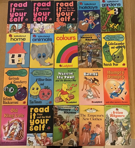 Assorted vintage ladybird - 37,