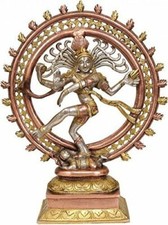 Brass Dancing Lord Shiva