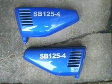 Superbyke SB125 & Chinese Copy Honda CG125 CG 125 Left & Right Side Panels Blue