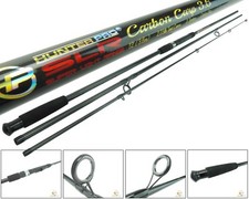 12ft Carbon Carp Rod. Hunter Pro 3pc High Carbon 12' 3.6m Carp Rod 2.75lb Test