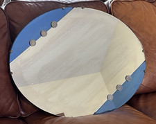 VINTAGE ART DECO BLUE AND