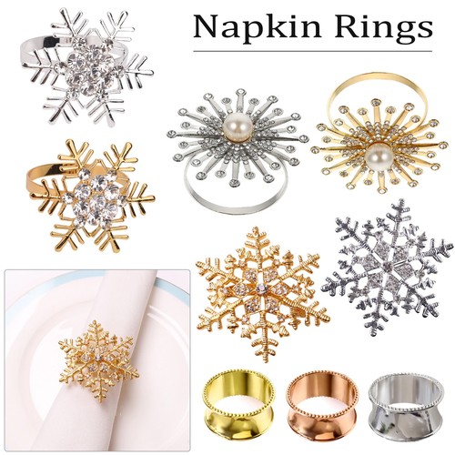 18pcs christmas napkin - 1-18pcs, rings