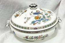 Wedgwood Kutani Crane Lidded