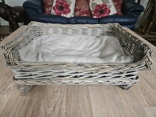 Small Vintage Wicker Wooden
