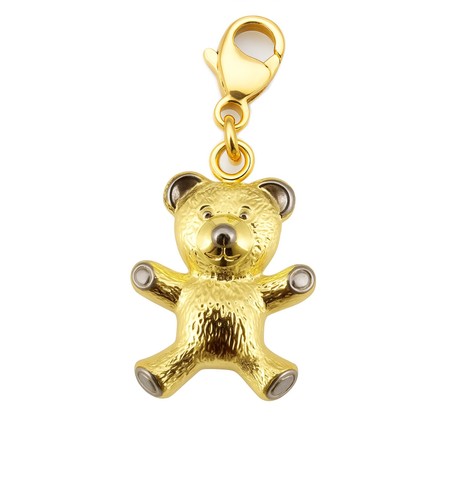 Pendant charm bear teddy - charm,