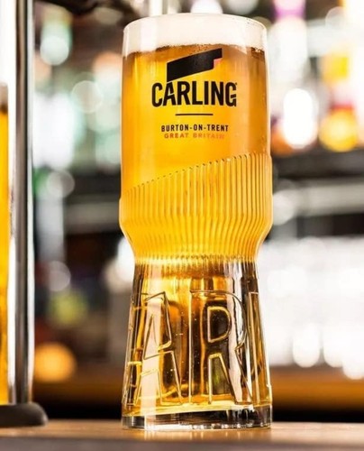 Set carling lager - of,