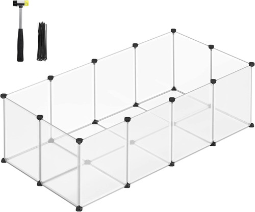 Pet playpen with floor small - with,