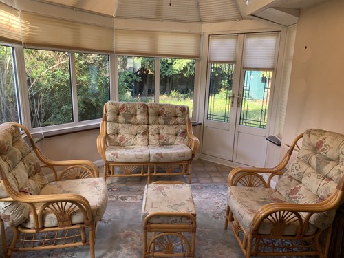 Bamboo conservatory furniture - conservatory,