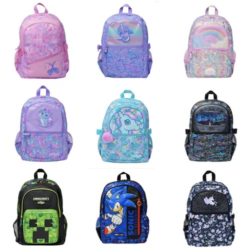 Girls cartoon smiggle backpack - cartoon,