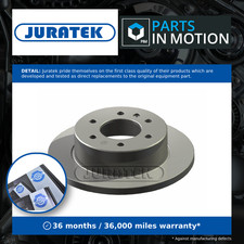 2x Brake Discs Pair Solid fits