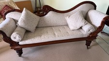 Victorian Mahogany Chaise