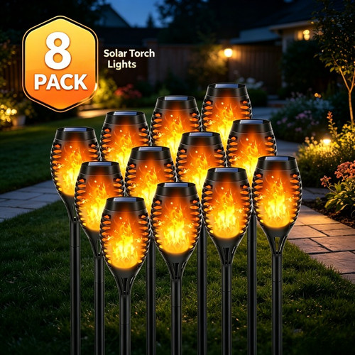 Pack solar flickering - 8, flame