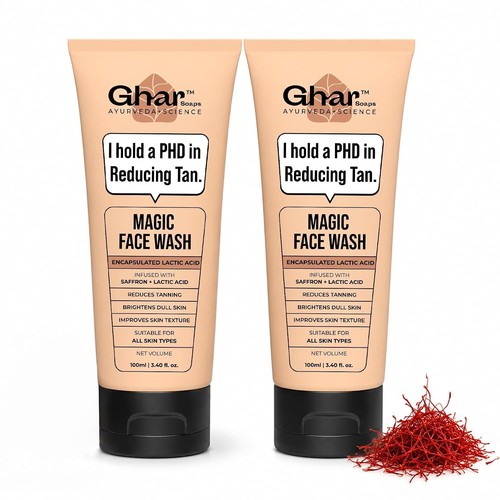 Ghar soaps magic face wash - ghar, duo