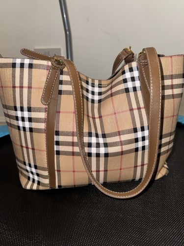 Burberry beige check canvas - check,