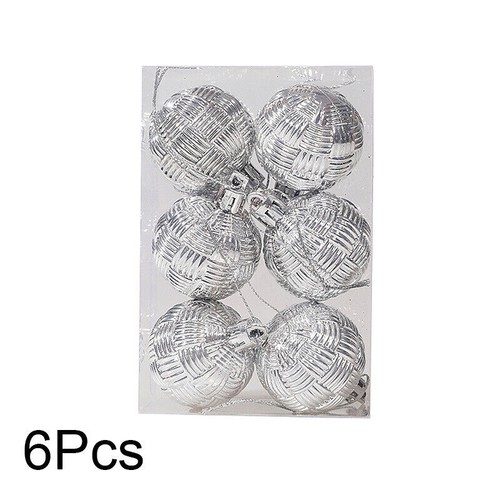 Christmas tree balls - 6x,