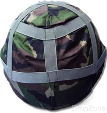 Genuine British Military Army Woodland DPM Camo MkIV / MkIVA Helmet Cover