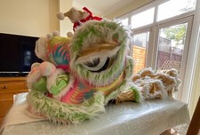 lion dance costume adult professional, 2 person, full equipment
