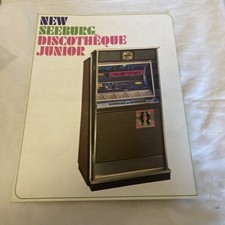 Seeburg Discotheque Junior Juke Box Small Flyer / Advert