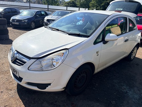 Vauxhall corsa litre white - litre,