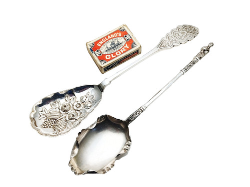 Lovely antique serving - lovely,
