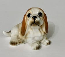 Vintage Basset Hound Puppy Bone China Taiwan.