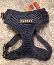 Puppia Soft Dog Harness - Navy