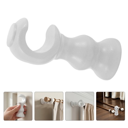 Wooden curtain pole - curtain,