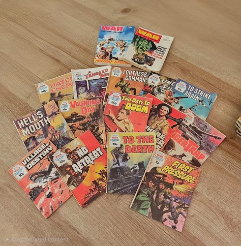 War picture library comics - war,