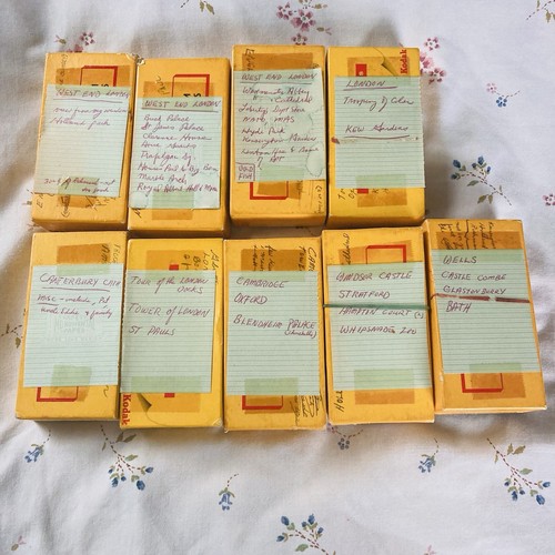 Lot kodachrome vintage old - of,