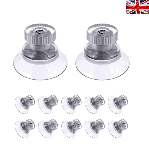 Clear suction pads 25mm - -,