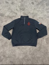 Vintage Style Navy Quarter Zip