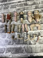 Vintage Miniature Bisque Doll